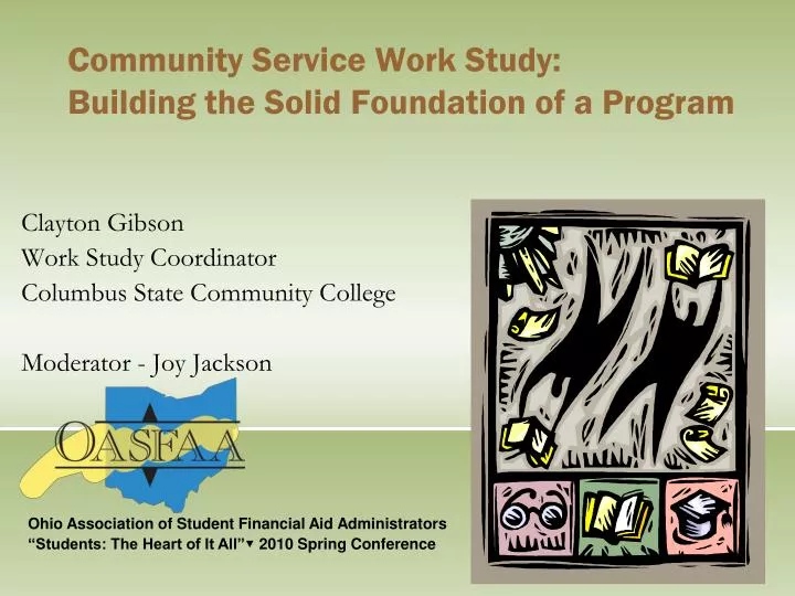 community service work study building the solid foundation of a program