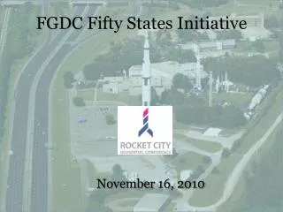 FGDC Fifty States Initiative
