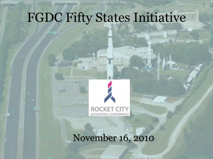 fgdc fifty states initiative