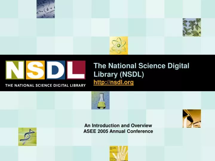 the national science digital library nsdl http nsdl org