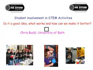 Student involvement in STEM Activities