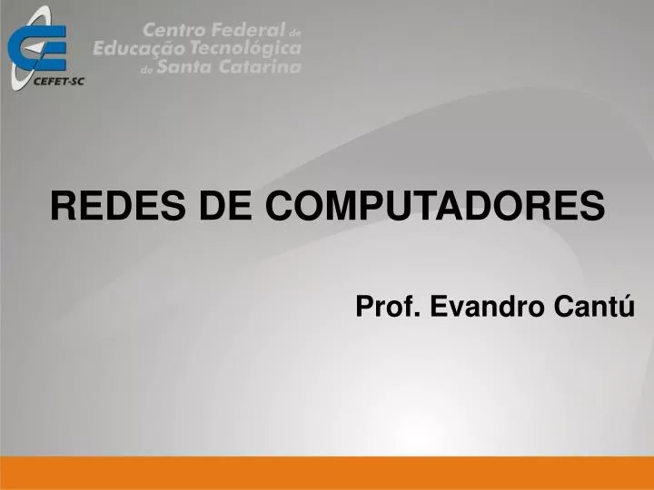 prof evandro cant