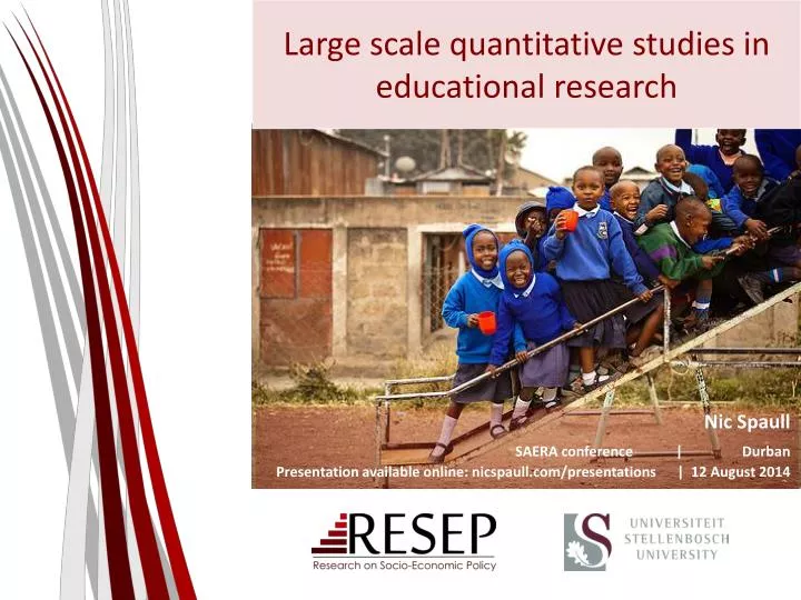 large scale quantitative studies in educational research