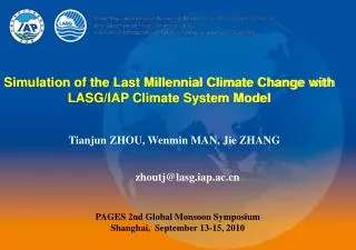 Simulation of the Last Millennial Climate Change with LASG/IAP Climate System Model