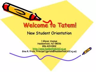 Welcome to Tatem!