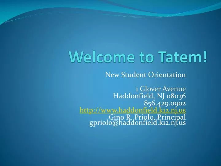 welcome to tatem