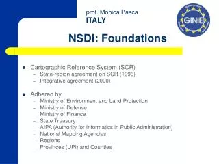 NSDI : Foundations