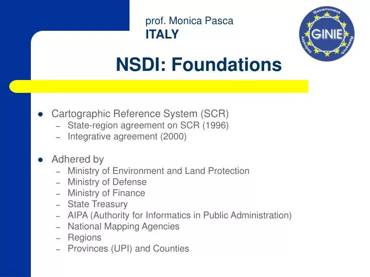 nsdi foundations