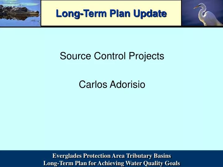 long term plan update