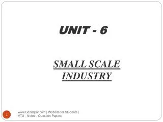 UNIT - 6