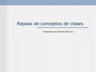 repaso de conceptos de clases