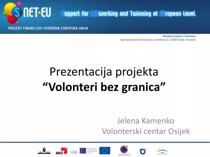 prezentacija projekta volonteri bez granica