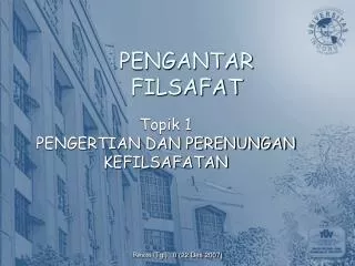 pengantar filsafat