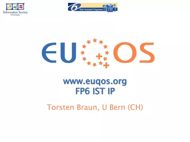 www euqos org fp6 ist ip