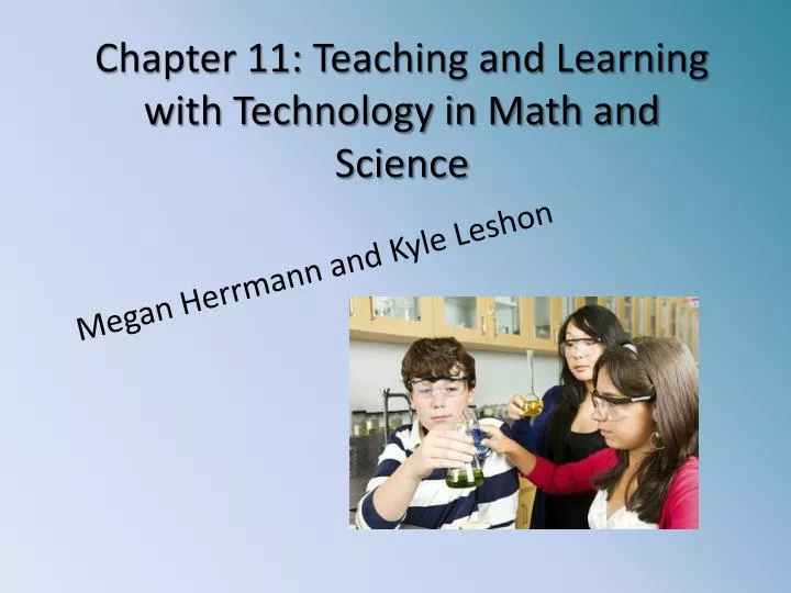 chapter 11 teaching and learning with technology in math and science