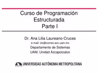 curso de programaci n estructurada parte i