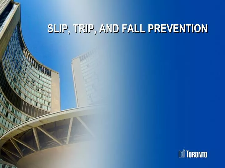 slip trip and fall prevention