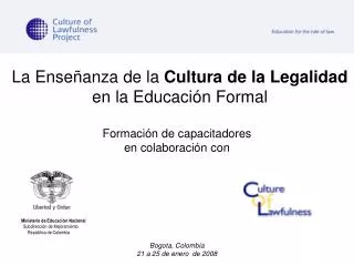 la ense anza de la cultura de la legalidad en la educaci n formal