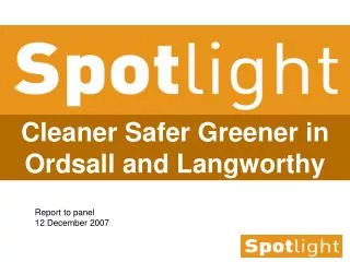 Cleaner Safer Greener in Ordsall and Langworthy