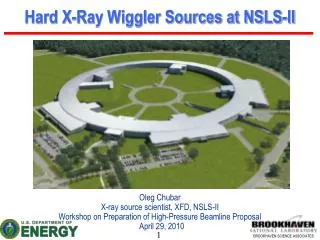 Hard X-Ray Wiggler Sources at NSLS-II