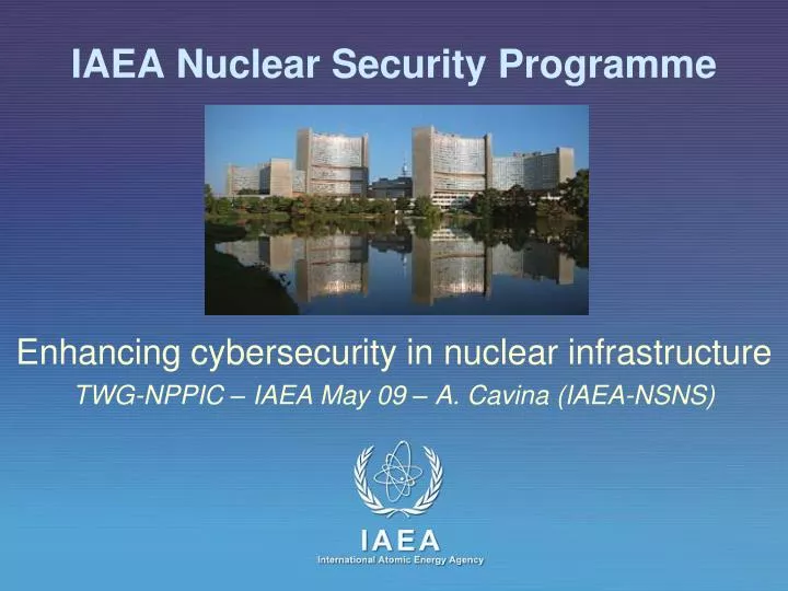 iaea nuclear security programme