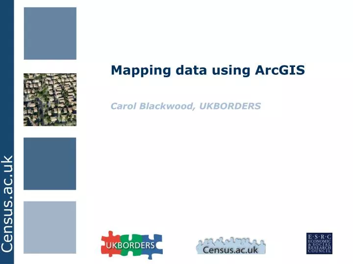mapping data using arcgis