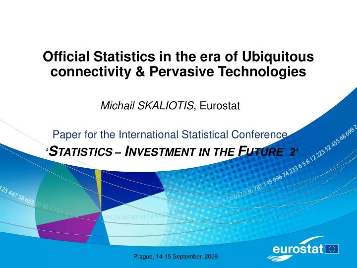 official statistics in the era of ubiquitous connectivity pervasive technologies