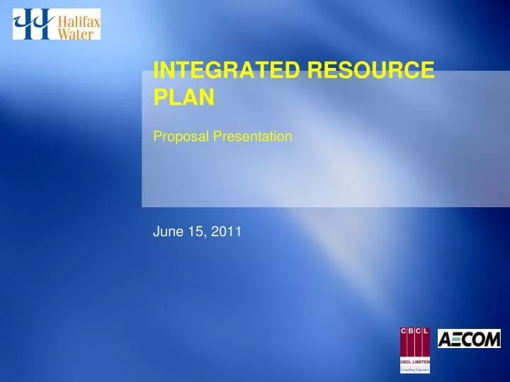integrated resource plan