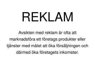 reklam