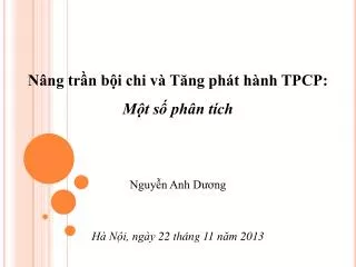 n ng tr n b i chi v t ng ph t h nh tpcp m t s ph n t ch