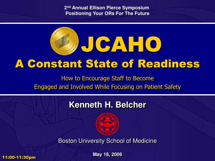 jcaho a constant state of readiness