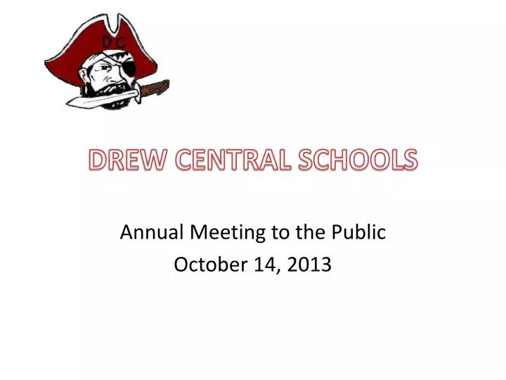 drew central schools