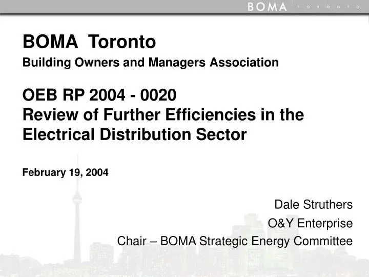 dale struthers o y enterprise chair boma strategic energy committee