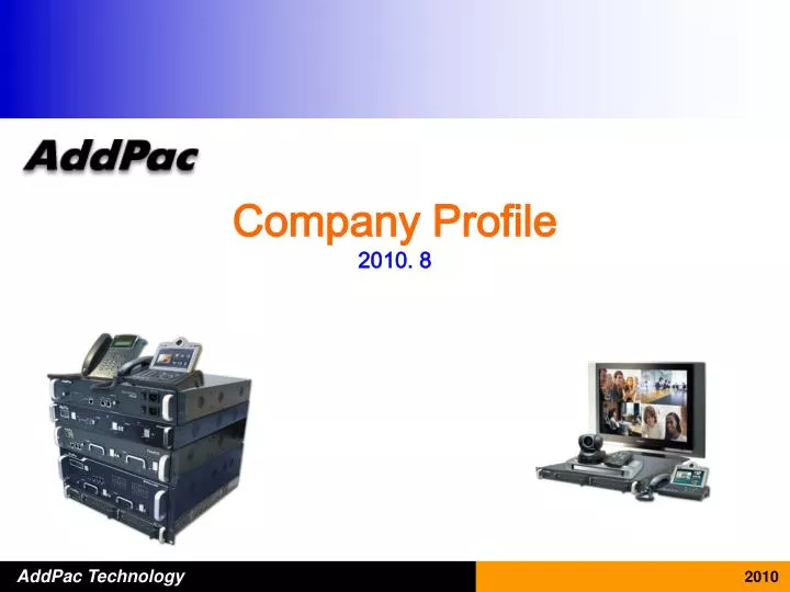 company profile 2010 8