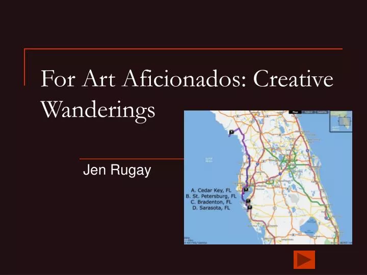 for art aficionados creative wanderings