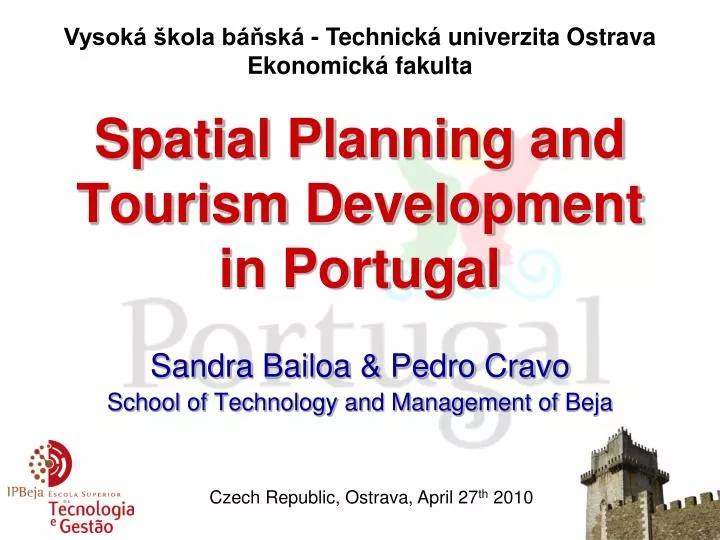 spatial planning and tourism development in portugal
