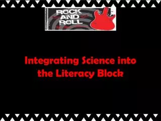 Integrating Science into the Literacy Block