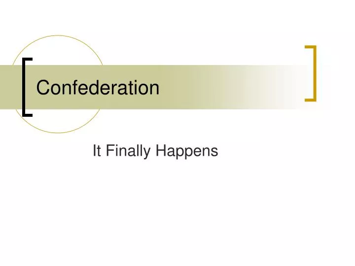 confederation
