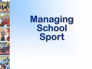 Managing School Sport