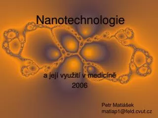 nanotechnologie