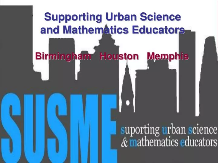 supporting urban science and mathematics educators