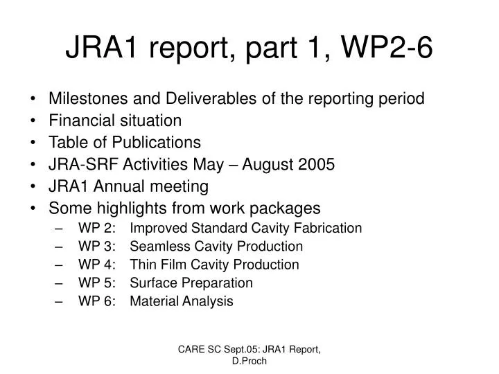 jra1 report part 1 wp2 6