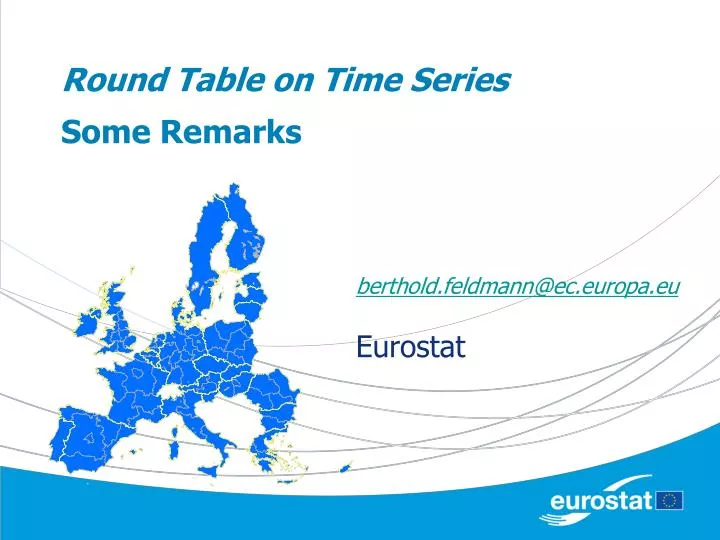 round table on time series some remarks