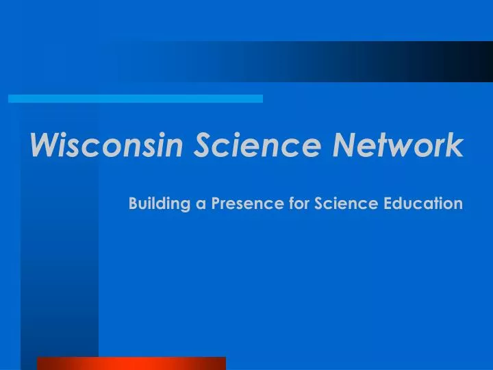 wisconsin science network