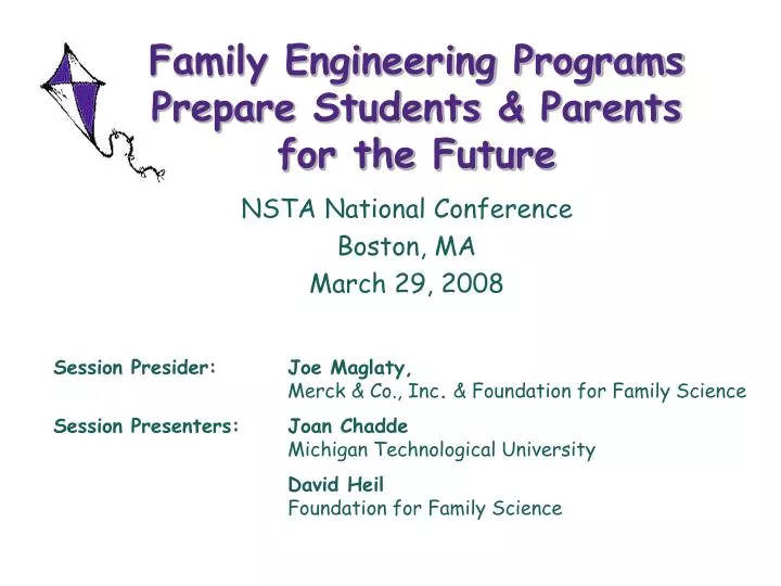family engineering programs prepare students parents for the future