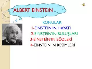 albert e nste n