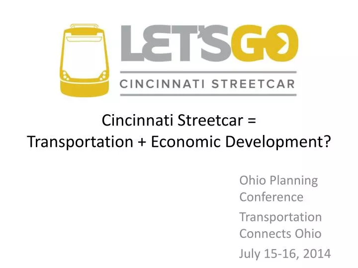 ohio planning conference transportation connects ohio july 15 16 2014