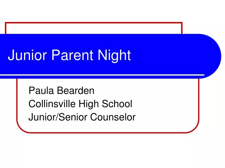 paula bearden collinsville high school junior senior counselor