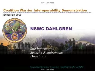 NSWC DAHLGREN