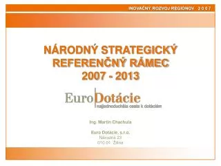 n rodn strategick referen n r mec 2007 2013